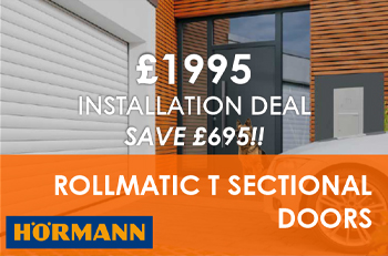 LOCAL PRICE Roller Door & Installation for just £1995