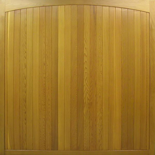 cedar timber door haddon vertical boarded smooth design