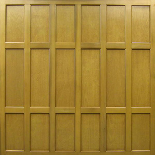 cedar door ollerton classic panelled timber up and over garage door