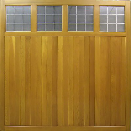 cedar door tuxford timber up and over garage door with vertical design and window inserts