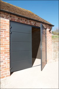 Insulated steel side hinged garage doors from Garador, Carteck, Hormann and Ryterna at The Garage Door Centre