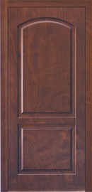 Silvelox ARC Entrance Door - timber house door with arched design