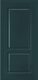 Silvelox BIG Entrance door timber door in dark green