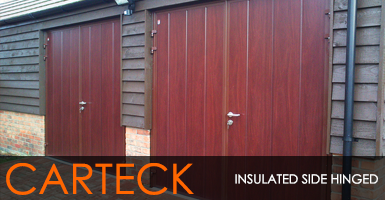 Carteck Insulated Side Hinged Garage Doors 