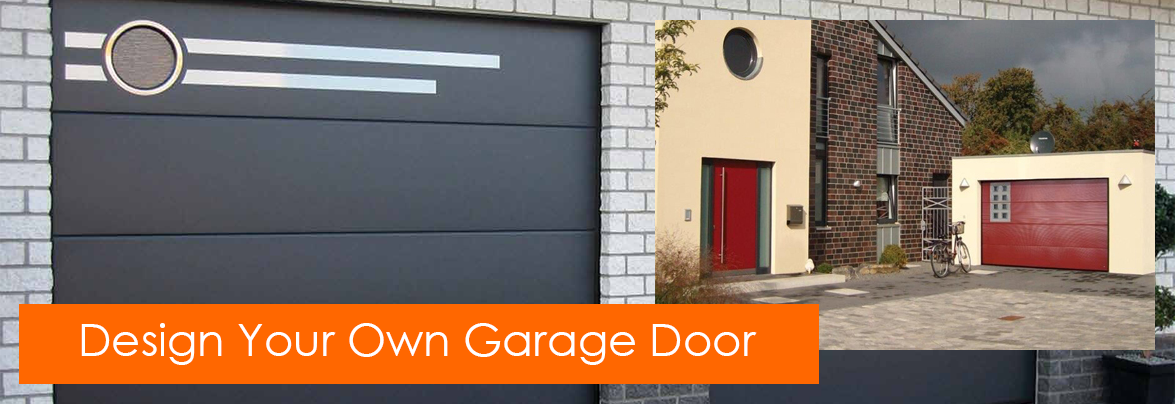 Design your own garage door with The Garage Door Centre's bespoke services 