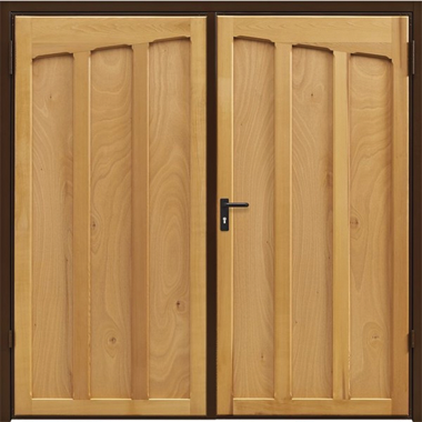 Tudor - Garador Timber Side Hinged Garage Doors