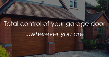 Total control of your garage door wherever you are