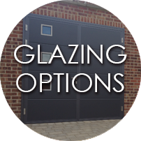 Glazing Options for Side Hinged Garage Doors