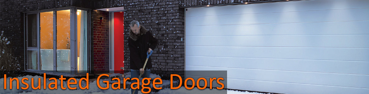 Insulated garage doors by The Garage Door Centre