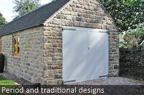 The Garage Door Centre timber period and traditional designs 