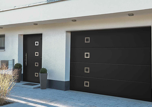 Ryterna Matching Garage and Entrance Doors