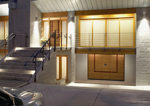 Silvelox Matching Garage and Entrance Doors 