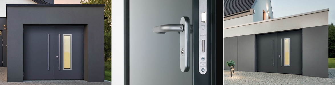 Teckentrup 62-2 Side Hinged Premium Security Garage Doors